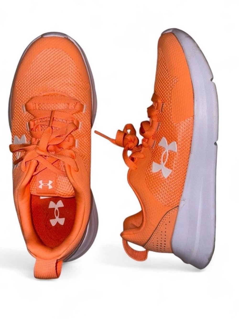 Under Armour Orange Women's Athletic Sneakers